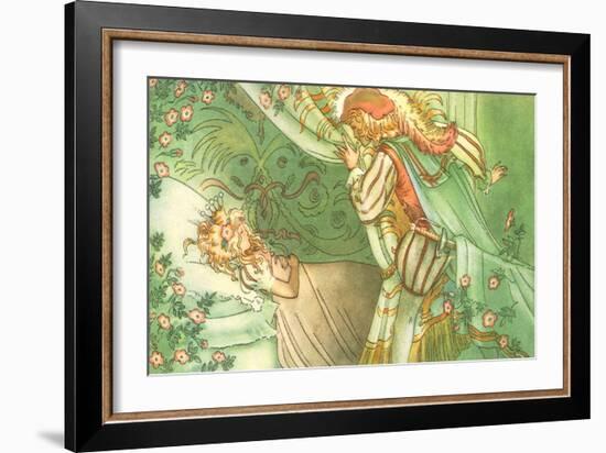 CA Fairy 37-Vintage Apple Collection-Framed Giclee Print