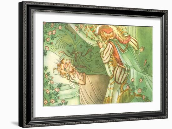 CA Fairy 37-Vintage Apple Collection-Framed Giclee Print