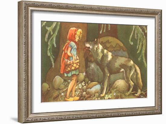 CA Fairy 38-Vintage Apple Collection-Framed Giclee Print