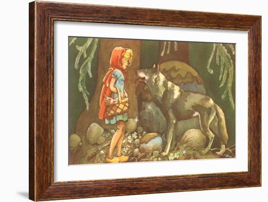 CA Fairy 38-Vintage Apple Collection-Framed Giclee Print