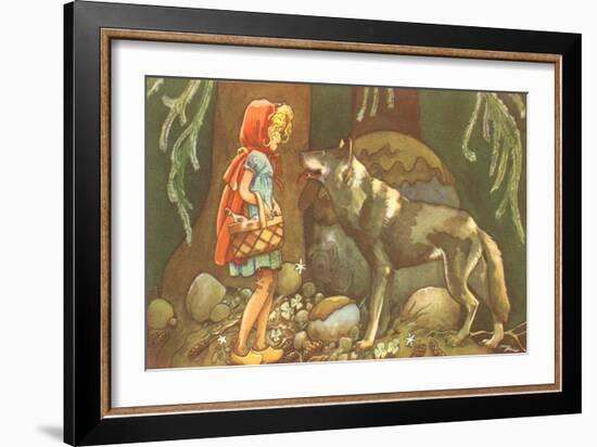 CA Fairy 38-Vintage Apple Collection-Framed Giclee Print