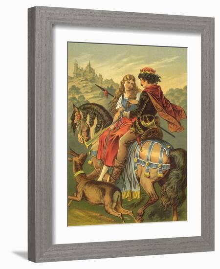 CA Fairy 43-Vintage Apple Collection-Framed Giclee Print