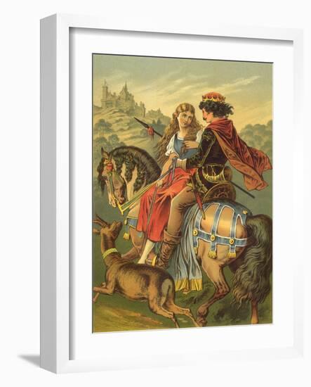 CA Fairy 43-Vintage Apple Collection-Framed Giclee Print