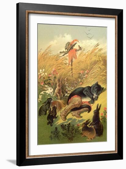 CA Fairy 45-Vintage Apple Collection-Framed Giclee Print