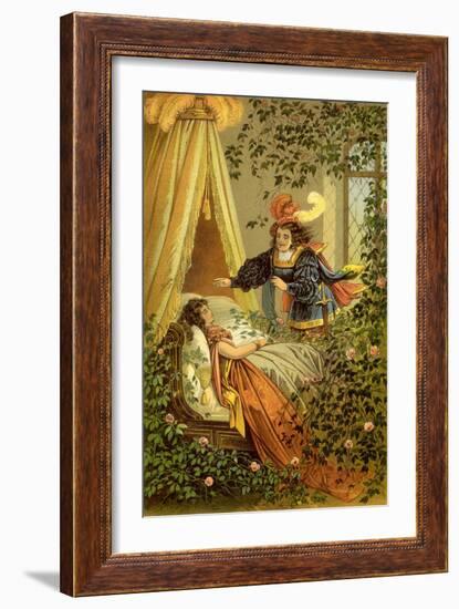 CA Fairy 46-Vintage Apple Collection-Framed Giclee Print