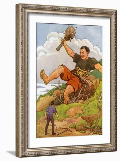 CA Fairy 47-Vintage Apple Collection-Framed Giclee Print