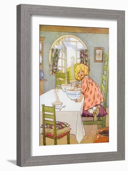 CA Fairy 48-Vintage Apple Collection-Framed Giclee Print