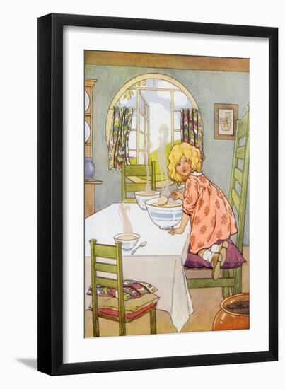 CA Fairy 48-Vintage Apple Collection-Framed Giclee Print