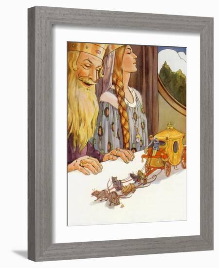 CA Fairy 54-Vintage Apple Collection-Framed Giclee Print