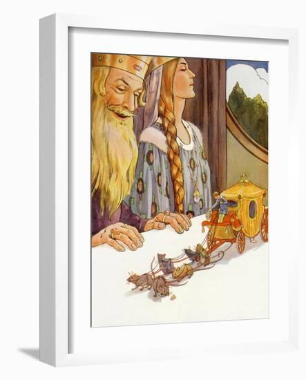 CA Fairy 54-Vintage Apple Collection-Framed Giclee Print