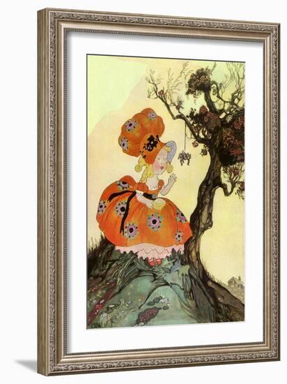 CA Fairy 56-Vintage Apple Collection-Framed Giclee Print