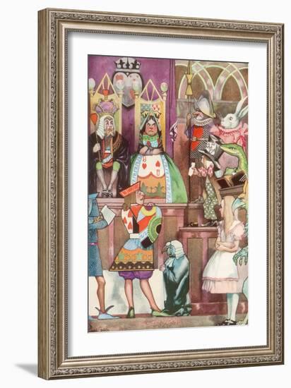 CA Fairy 58-Vintage Apple Collection-Framed Giclee Print