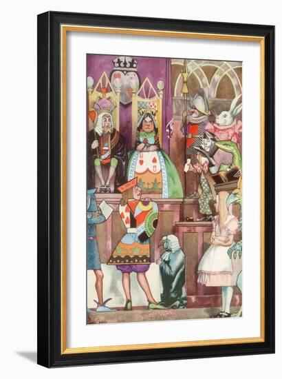 CA Fairy 58-Vintage Apple Collection-Framed Giclee Print