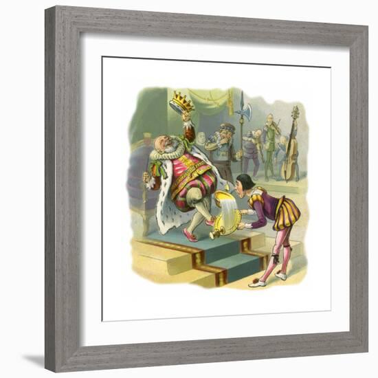 CA Fairy 60-Vintage Apple Collection-Framed Giclee Print