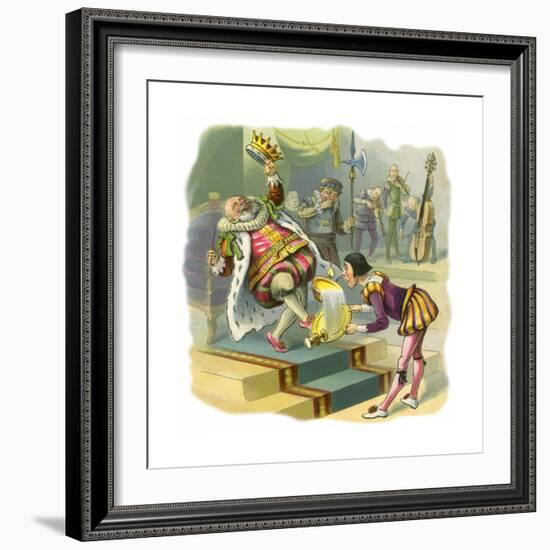 CA Fairy 60-Vintage Apple Collection-Framed Giclee Print