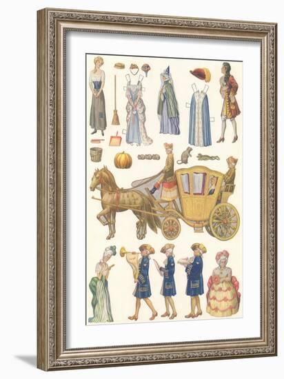 CA Fairy 62-Vintage Apple Collection-Framed Giclee Print