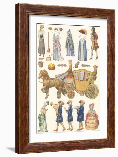 CA Fairy 62-Vintage Apple Collection-Framed Giclee Print