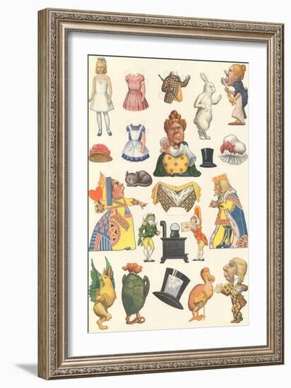 CA Fairy 63-Vintage Apple Collection-Framed Giclee Print