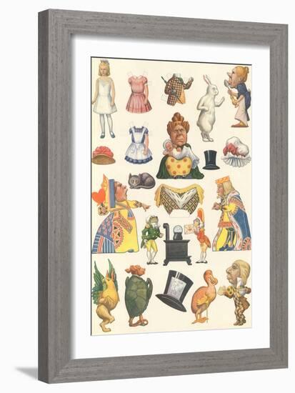 CA Fairy 63-Vintage Apple Collection-Framed Giclee Print