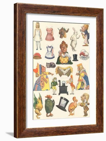 CA Fairy 63-Vintage Apple Collection-Framed Giclee Print