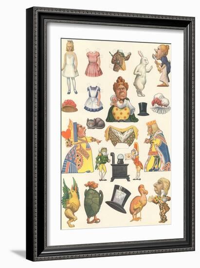 CA Fairy 63-Vintage Apple Collection-Framed Giclee Print