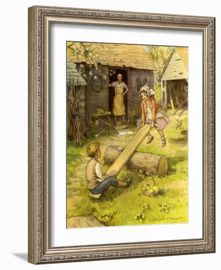 CA Fairy 66-Vintage Apple Collection-Framed Giclee Print