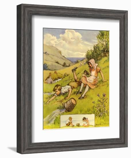 CA Fairy 67-Vintage Apple Collection-Framed Giclee Print