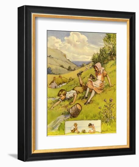 CA Fairy 67-Vintage Apple Collection-Framed Giclee Print