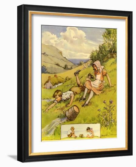 CA Fairy 67-Vintage Apple Collection-Framed Giclee Print