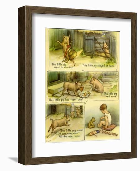 CA Fairy 68-Vintage Apple Collection-Framed Giclee Print