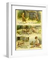 CA Fairy 68-Vintage Apple Collection-Framed Giclee Print