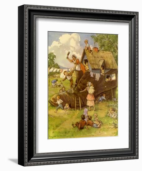 CA Fairy 69-Vintage Apple Collection-Framed Giclee Print