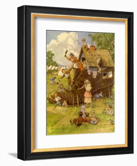 CA Fairy 69-Vintage Apple Collection-Framed Giclee Print