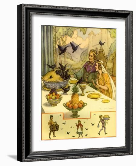 CA Fairy 70-Vintage Apple Collection-Framed Giclee Print