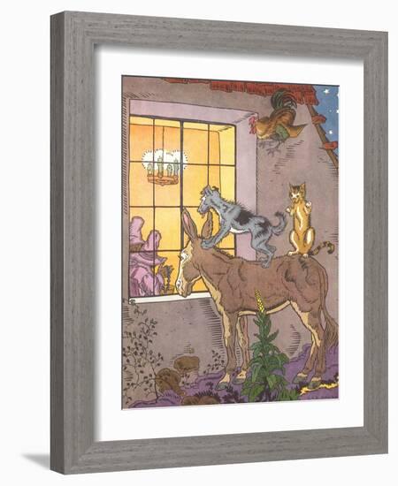 CA Fairy 77-Vintage Apple Collection-Framed Giclee Print
