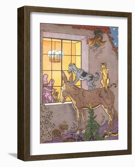 CA Fairy 77-Vintage Apple Collection-Framed Giclee Print