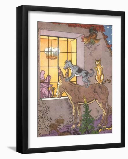 CA Fairy 77-Vintage Apple Collection-Framed Giclee Print