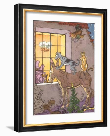 CA Fairy 77-Vintage Apple Collection-Framed Giclee Print