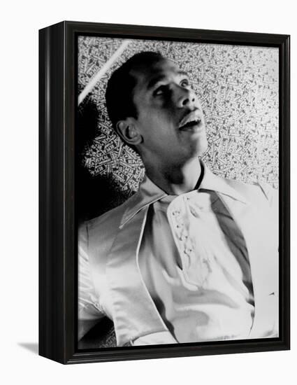 Cab Calloway, African American Band Leader and Jazz Singer, 1933-null-Framed Stretched Canvas