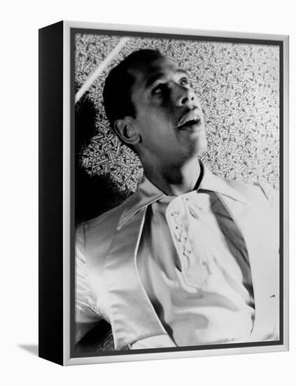 Cab Calloway, African American Band Leader and Jazz Singer, 1933-null-Framed Stretched Canvas