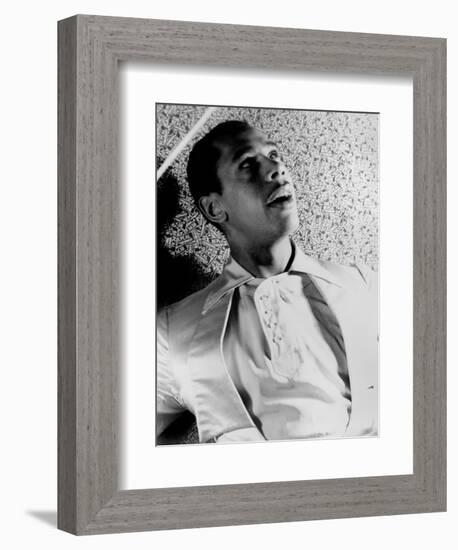 Cab Calloway, African American Band Leader and Jazz Singer, 1933-null-Framed Art Print