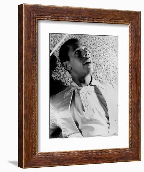 Cab Calloway, African American Band Leader and Jazz Singer, 1933-null-Framed Art Print