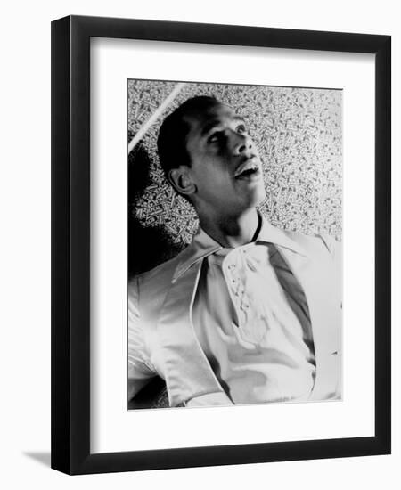 Cab Calloway, African American Band Leader and Jazz Singer, 1933-null-Framed Art Print