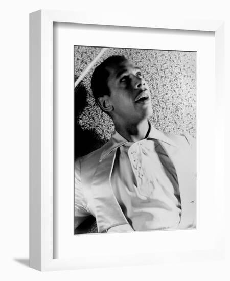 Cab Calloway, African American Band Leader and Jazz Singer, 1933-null-Framed Art Print