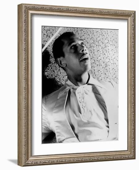 Cab Calloway, African American Band Leader and Jazz Singer, 1933-null-Framed Art Print