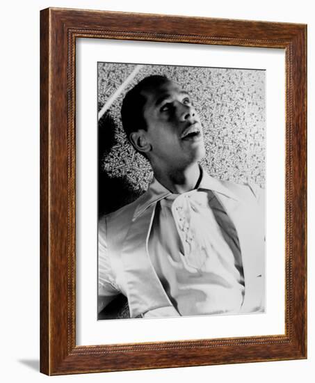 Cab Calloway, African American Band Leader and Jazz Singer, 1933-null-Framed Art Print