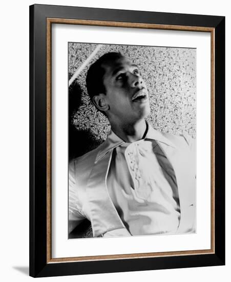 Cab Calloway, African American Band Leader and Jazz Singer, 1933-null-Framed Art Print