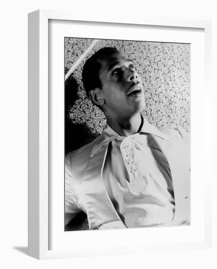 Cab Calloway, African American Band Leader and Jazz Singer, 1933-null-Framed Art Print