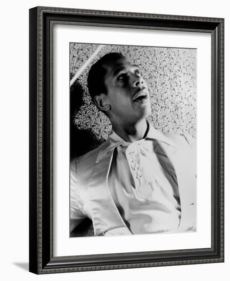 Cab Calloway, African American Band Leader and Jazz Singer, 1933-null-Framed Art Print