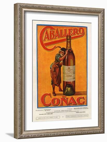 Caballero, Magazine Advertisement, Spain, 1920-null-Framed Giclee Print